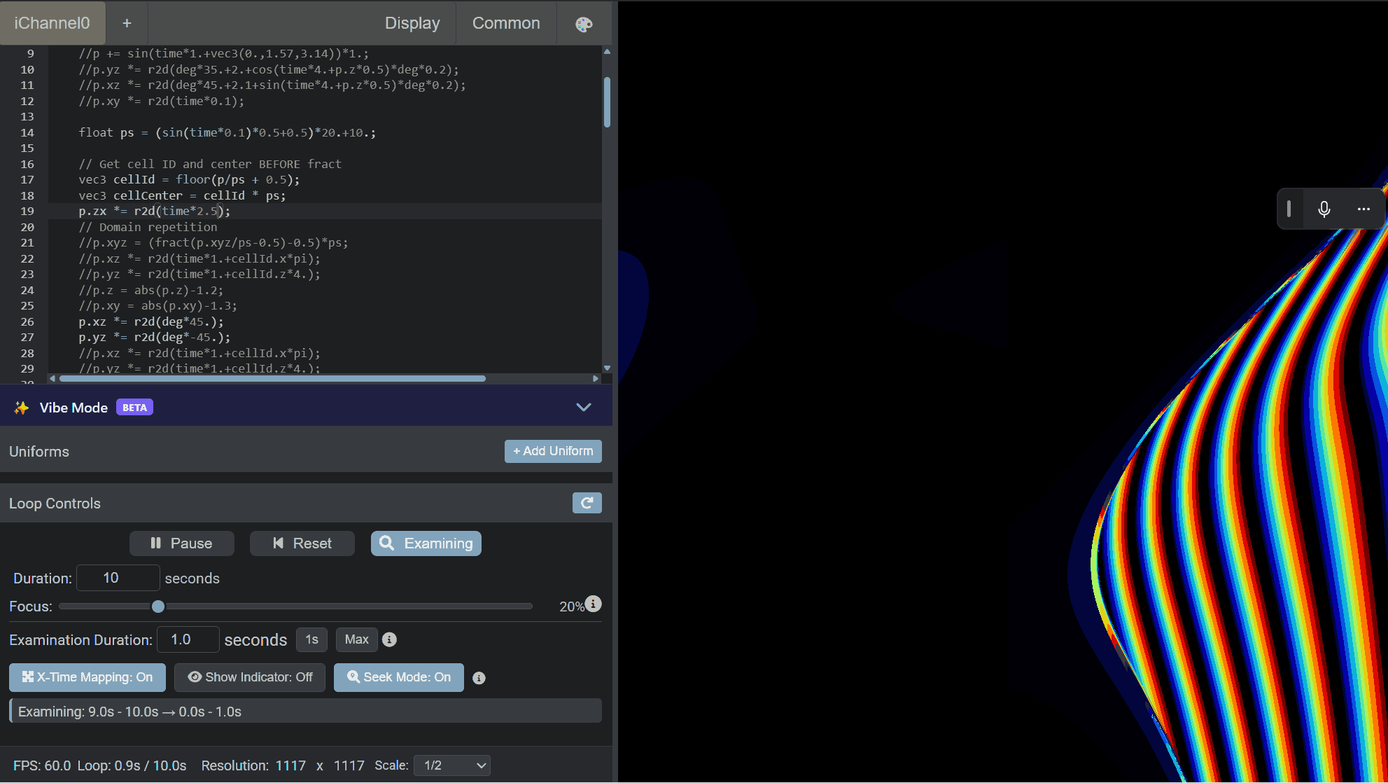 ShaderKit Loop Controls